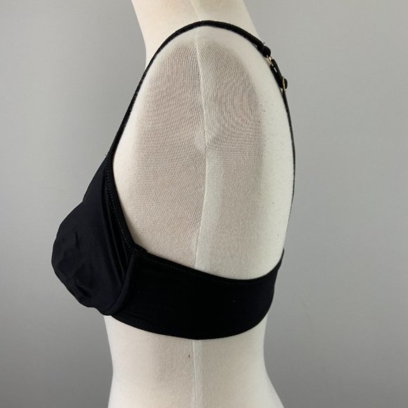 MASSIMO Black Unpadded Bra NWT - Picture 3 of 11